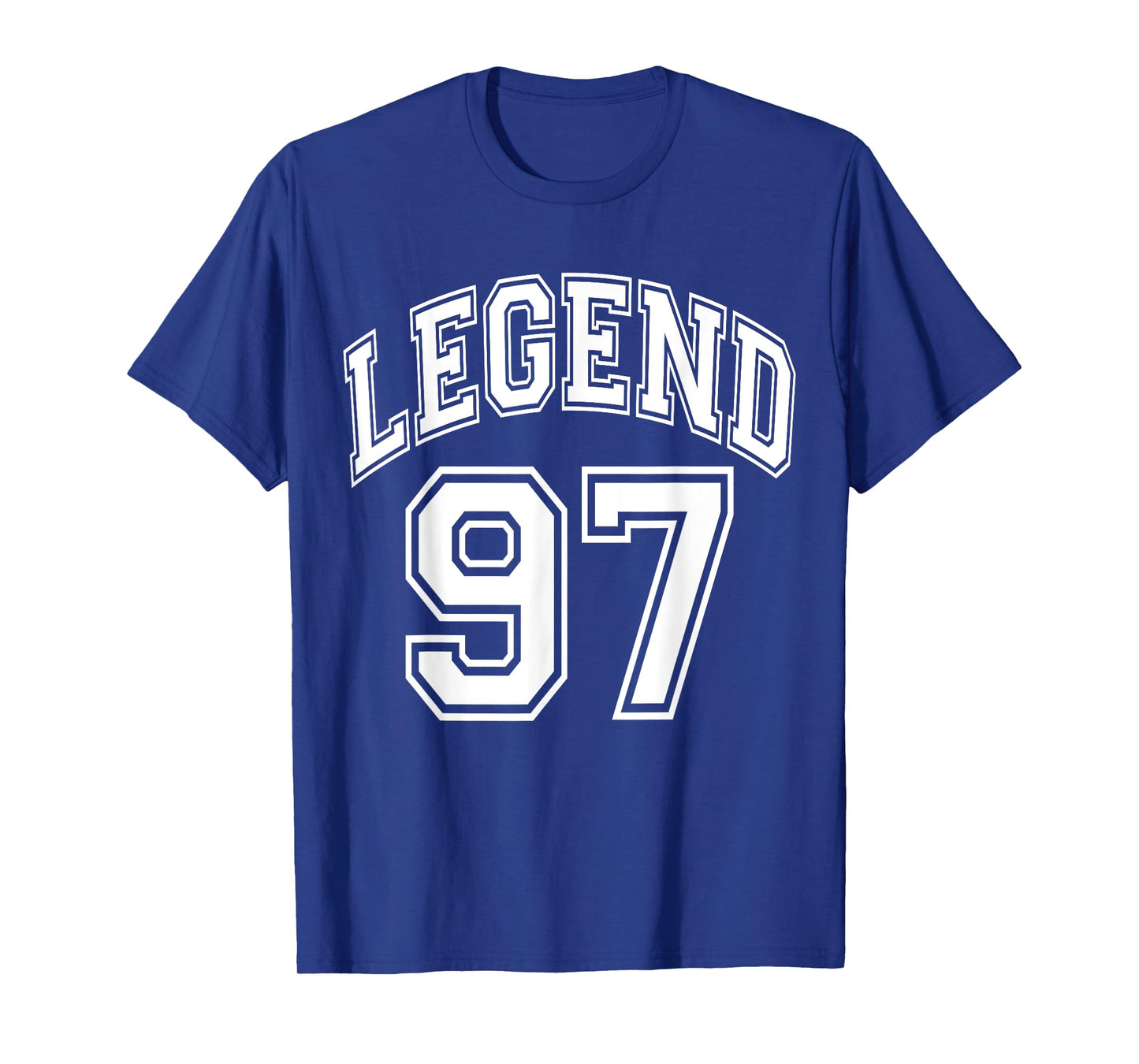 Legend 97 Number Varsity Team - 97th Birthday & 97 Years Old T-Shirt