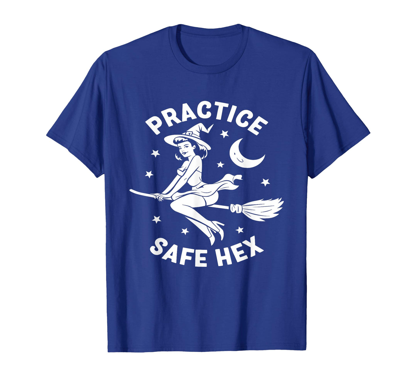 Practice Safe Hex Occult Educational Witch Parents Halloween T-Shirt