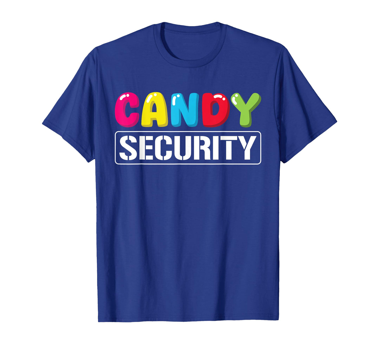 Candy Security Funny Halloween Costume Kids Boys Girls T-Shirt