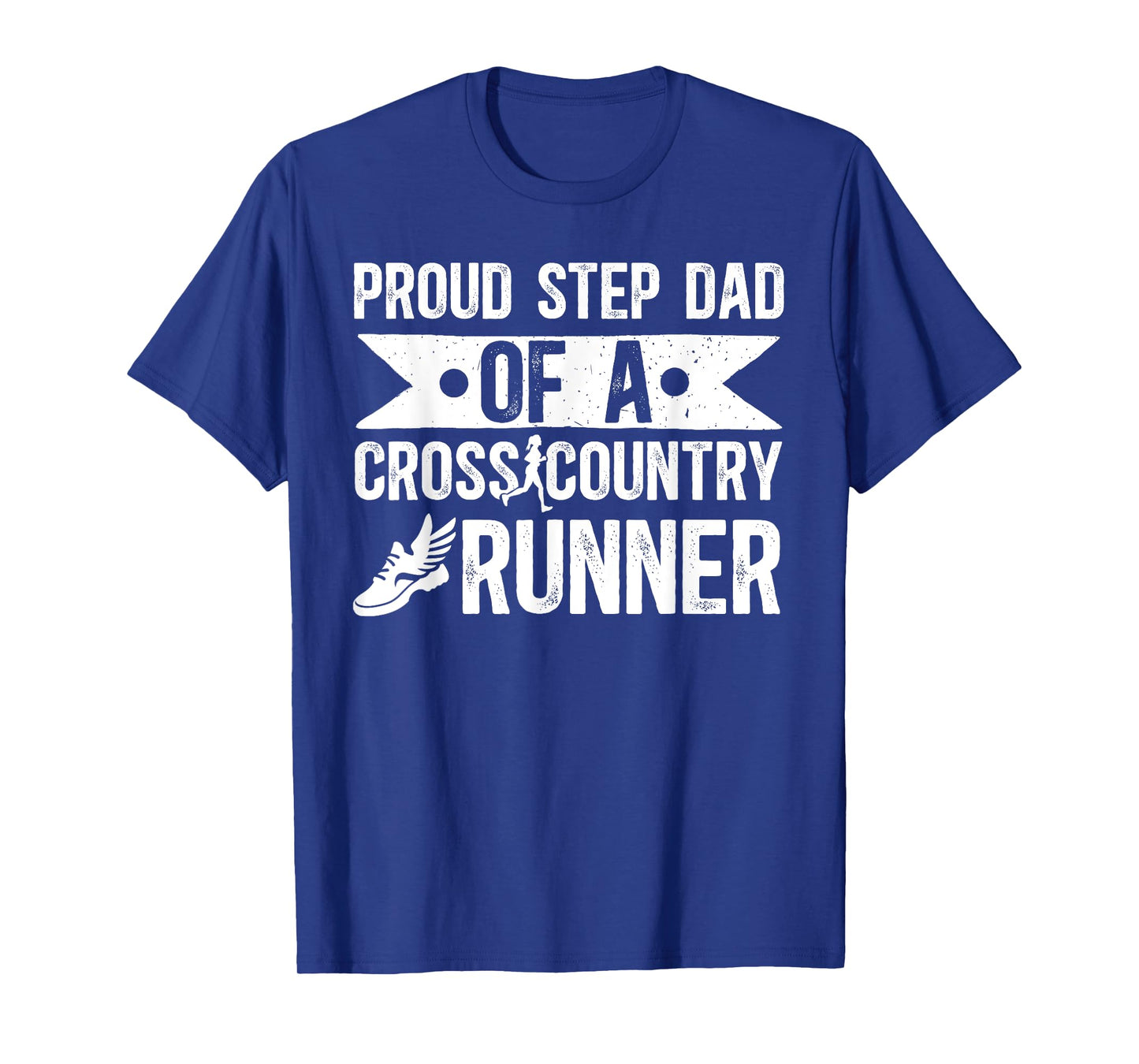 Proud Cross Country Runner Stepdad Cross Country Step-Dad T-Shirt