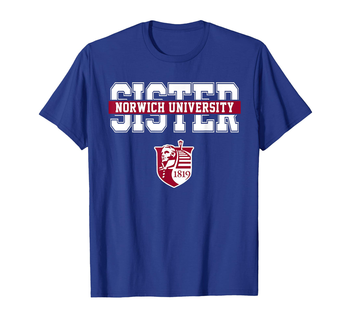 Norwich University Sister Vintage Design Sister Women Girls T-Shirt
