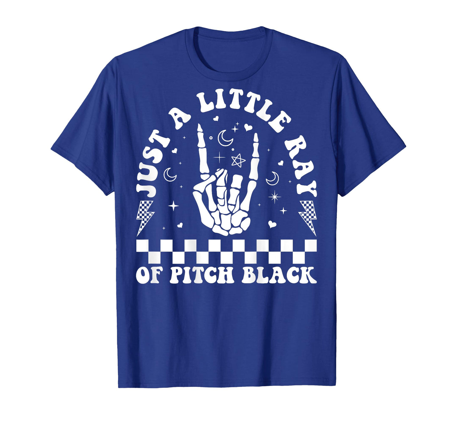 Just A Little Ray Of Pitch Black Witch Halloween ON BACK T-Shirt