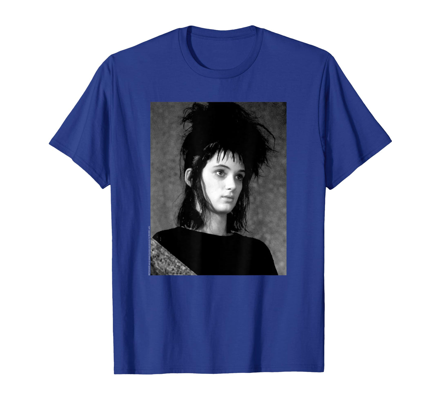 Beetlejuice Lydia Deetz Vintage Black and White Photo Movie T-Shirt