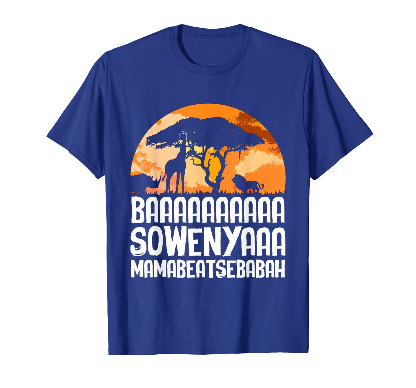 African Lion Baaa Sowenyaaa T-Shirt