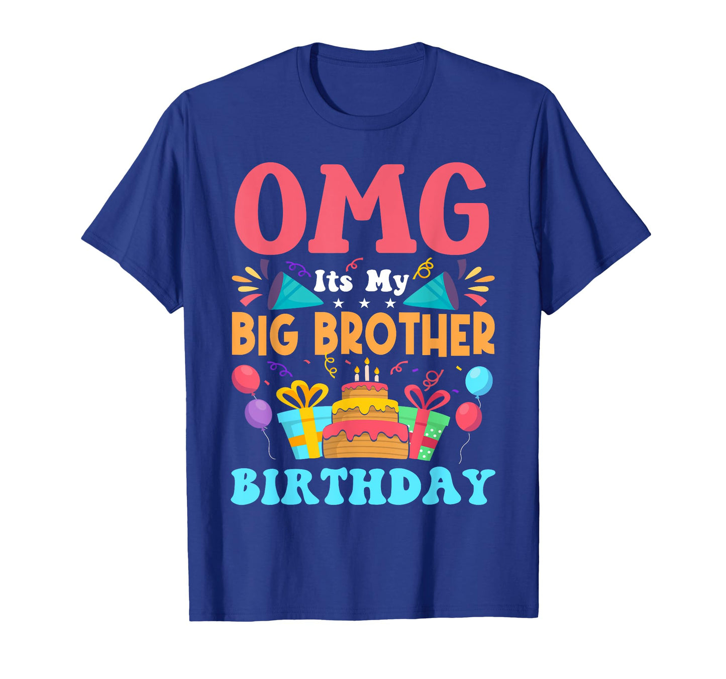 It's My Birthday Big Brother Gift Family Happy Birthday T-Shirt