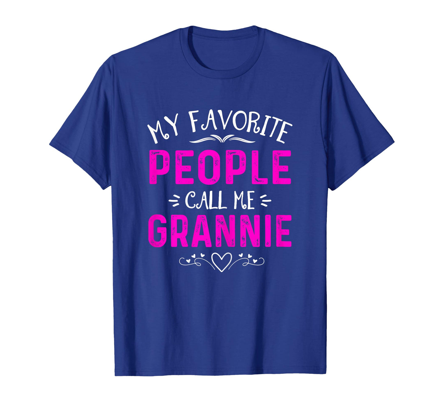My Favorite People Call Me Grannie Floral Mother's Day T-Shirt