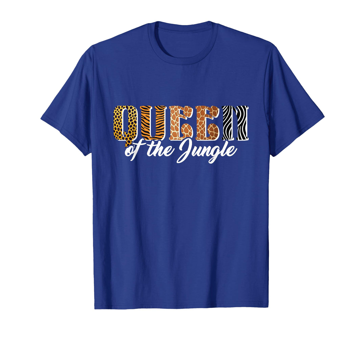 Queen of the Jungle Safari Animal Birthday Matching Women T-Shirt
