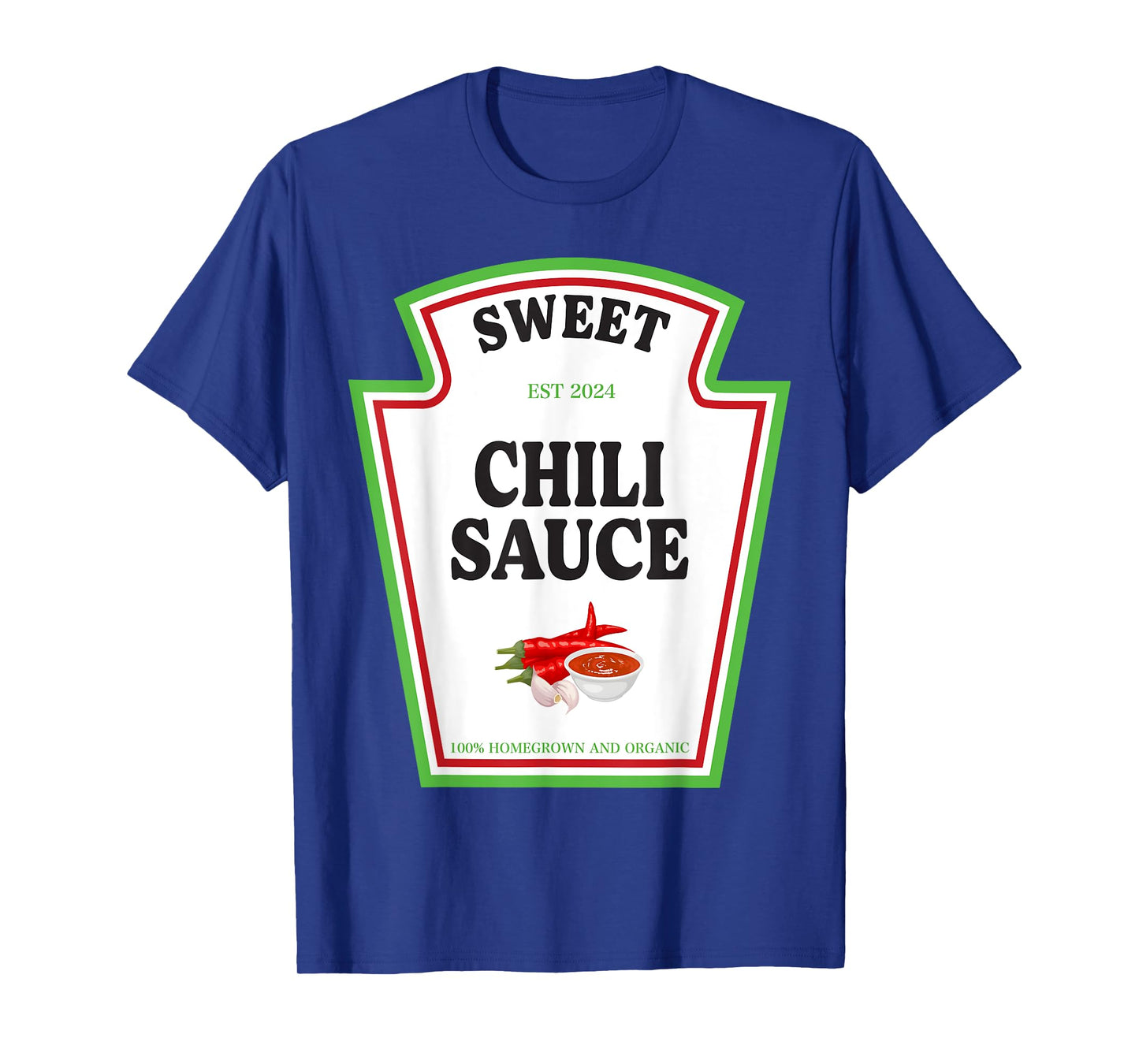 Sweet Chili Sauce Condiment Spice Costume Party Matching T-Shirt