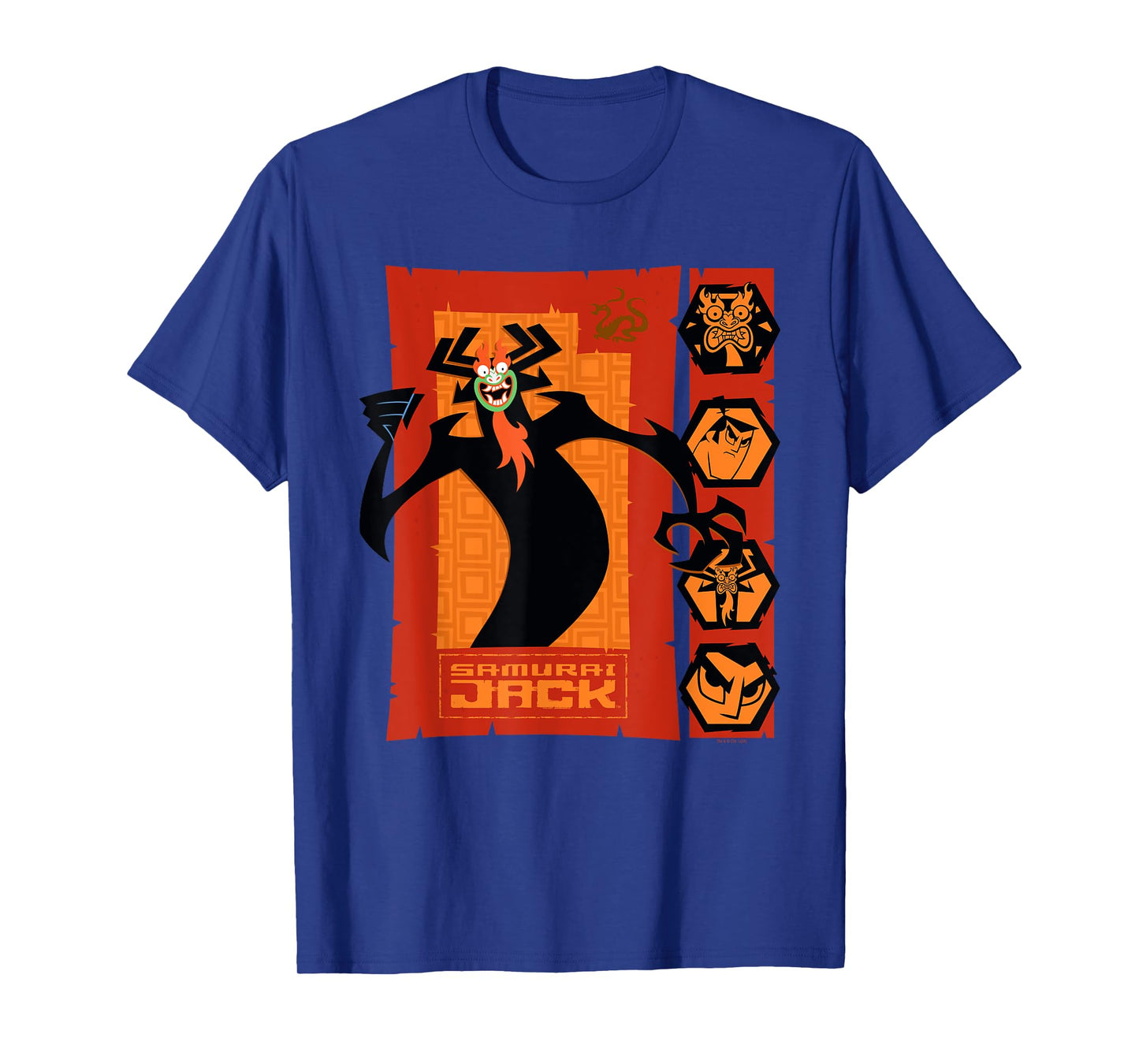 Ripple Junction x Samurai Jack Aku Close-Up Moods Cartoon T-Shirt