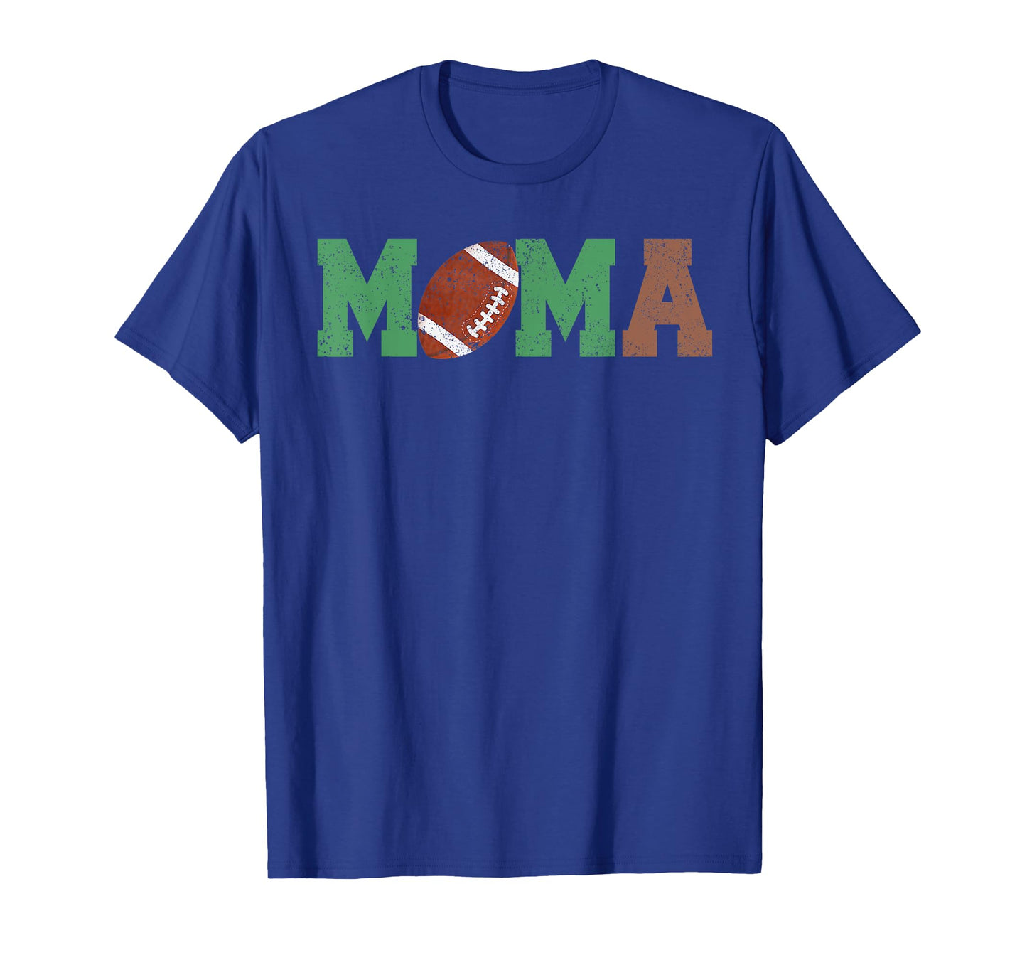 Mama of the 1 Year old Football 1st Year Down Birthday Party T-Shirt