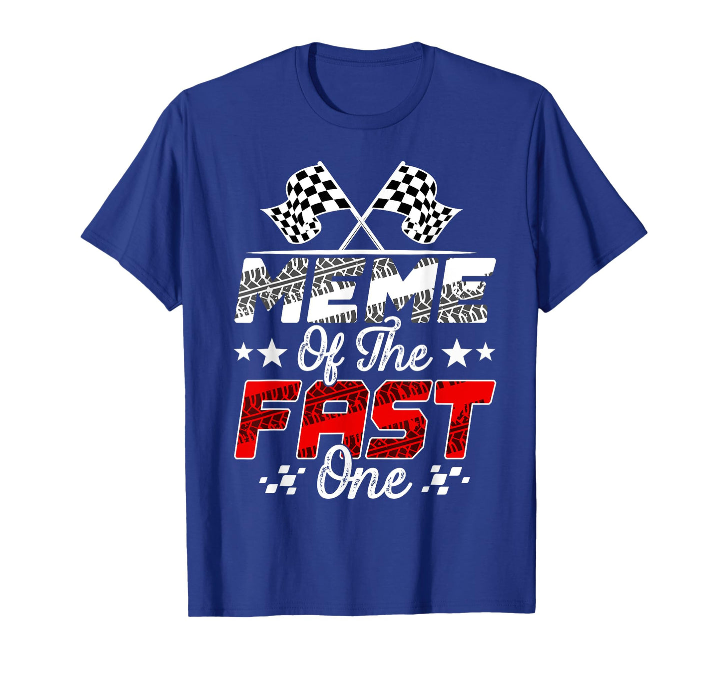 Meme Of The Fast One First Birthday Racing Car Family T-Shirt