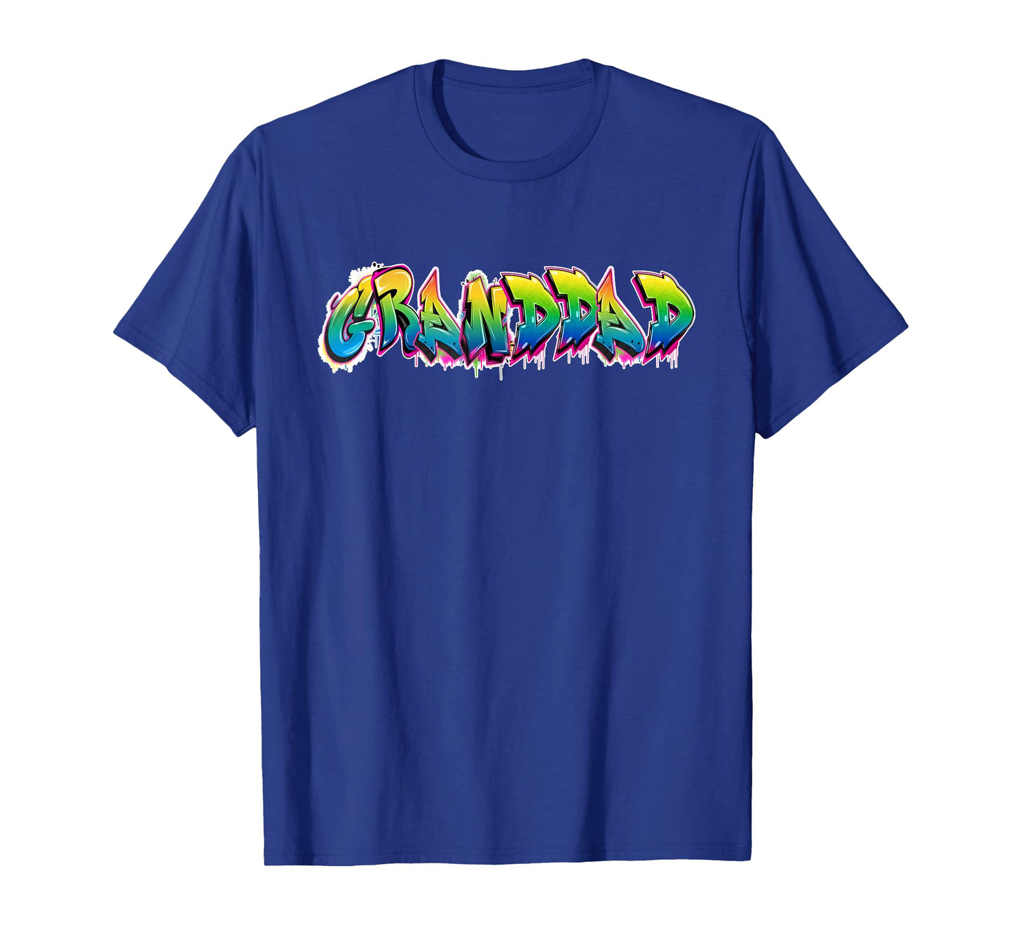 Airbrush Graffiti Grandpa Granddad Street Artist T-Shirt