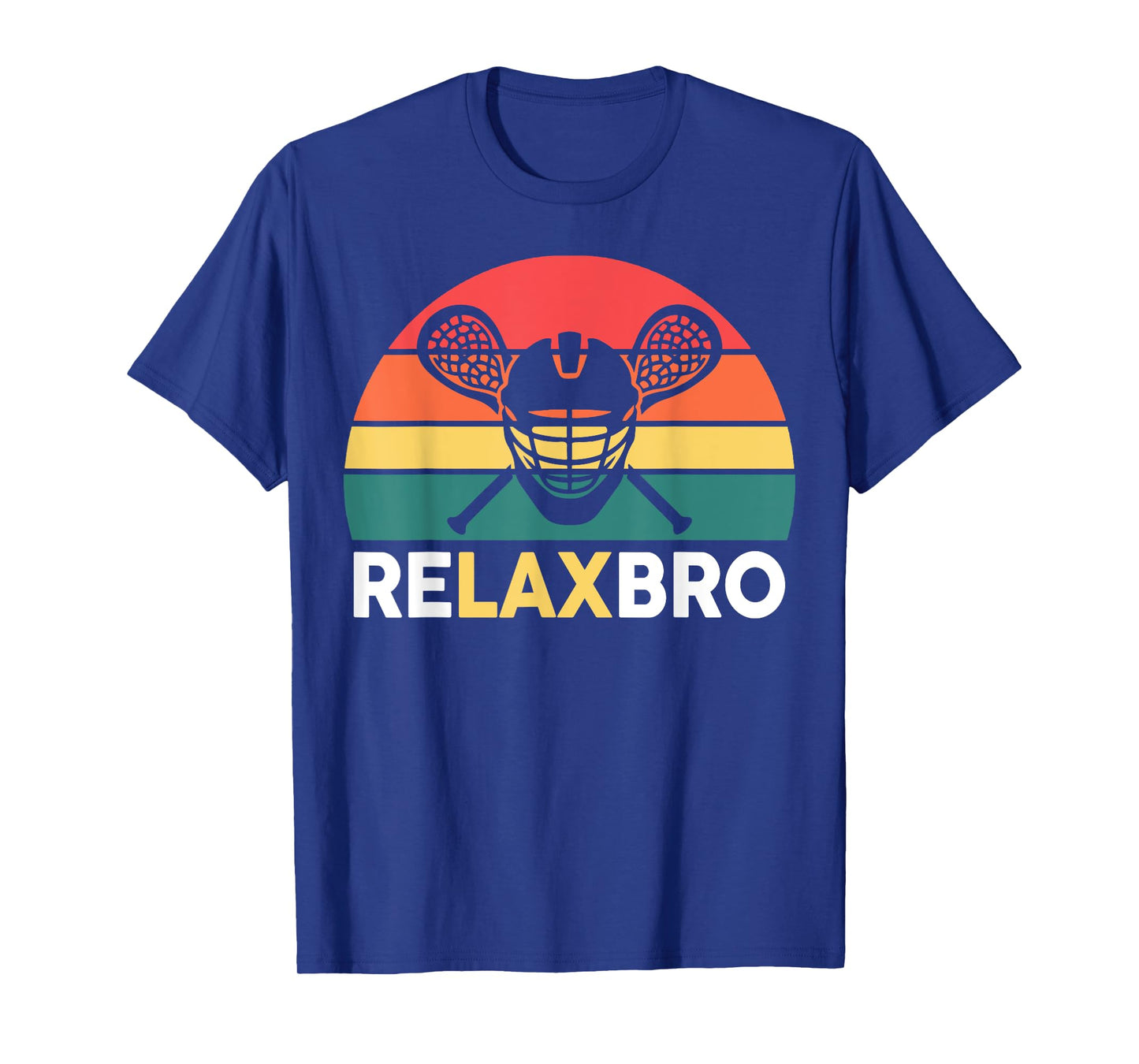 Lacrosse-Shirt Relaxbro Funny Lacrosse Lax Boys Youth Men T-Shirt