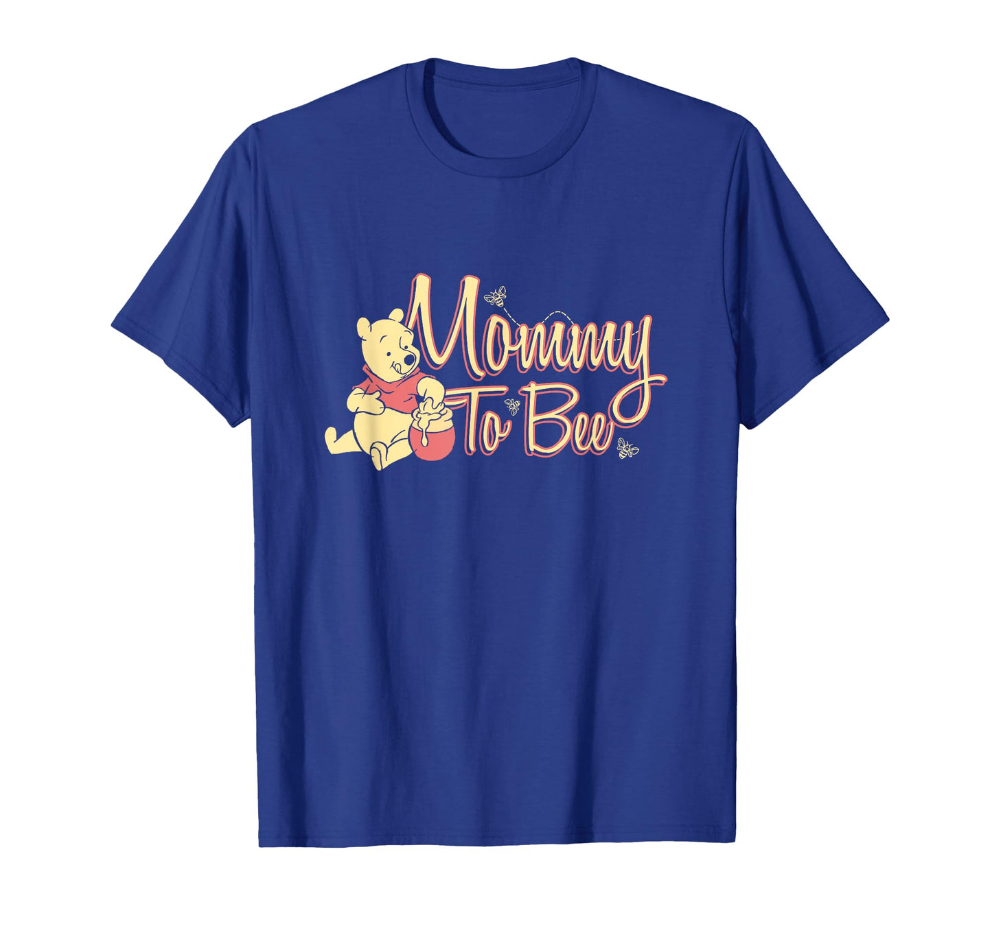 Disney Winnie the Pooh Mommy To Bee Cute Pooh Chets Logo T-Shirt