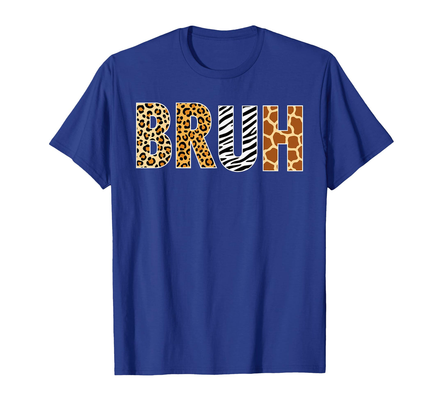 Bruh Zookeeper Safari Animal Print Costume Girls Boys Zoo T-Shirt