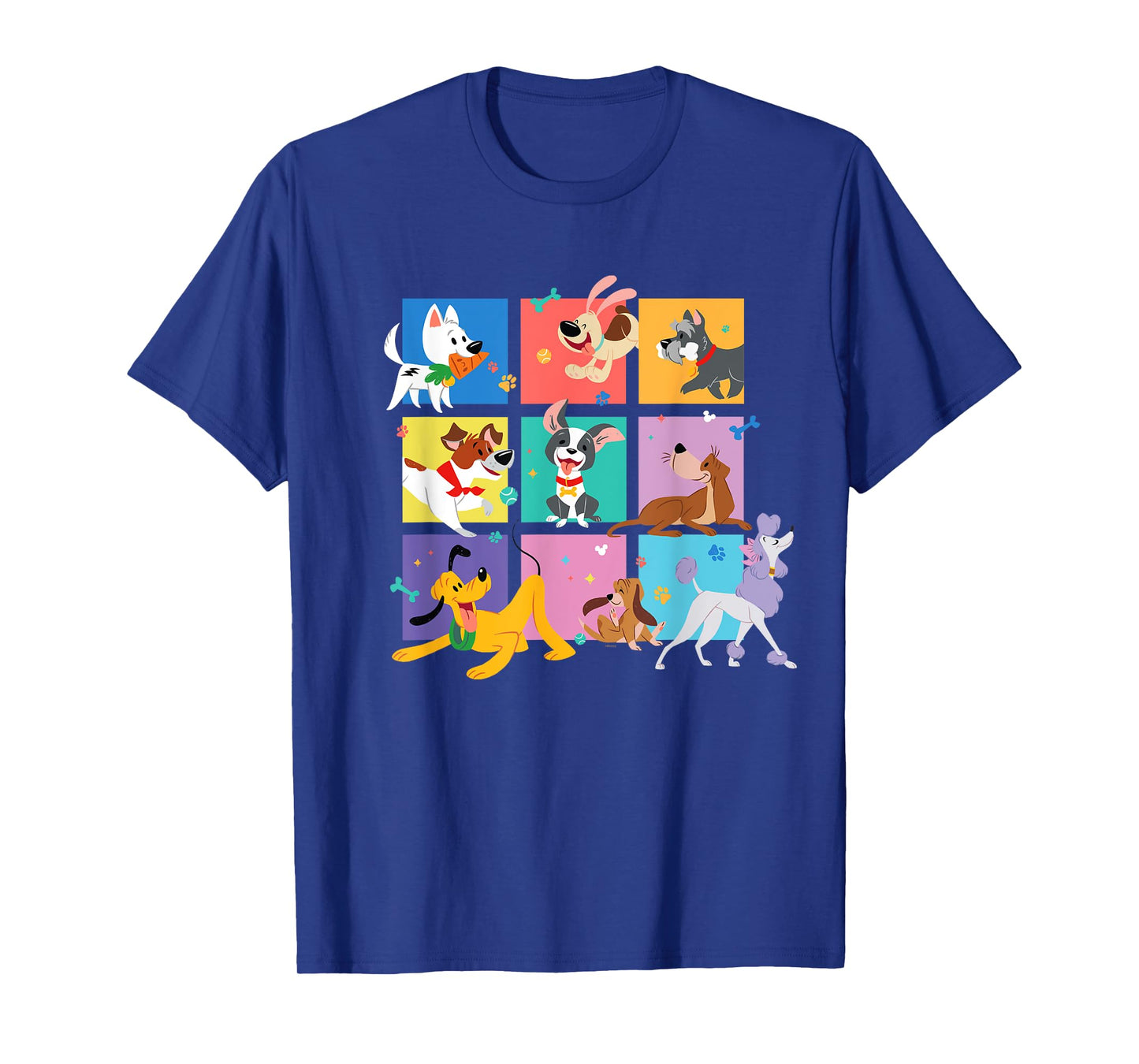 Disney Dogs Pluto and Pals Stylized Animated Pets T-Shirt