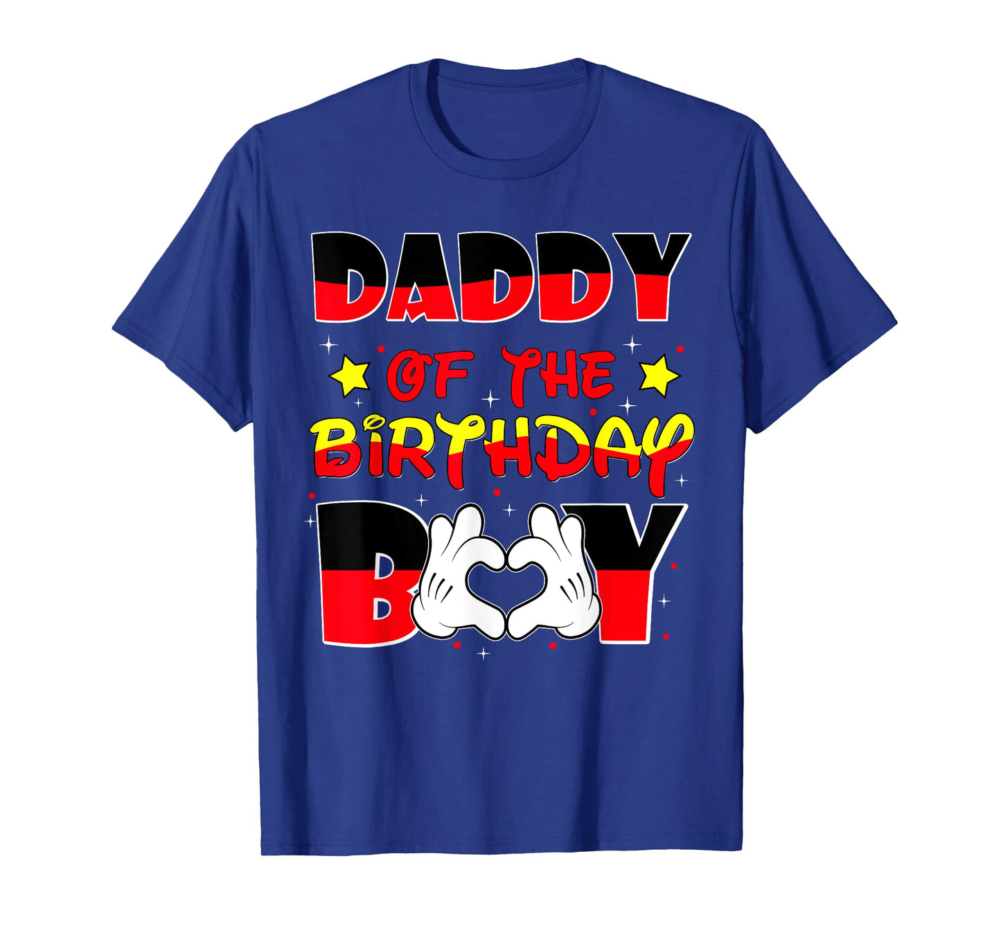 Daddy Of The Birthday Boy Shirt Family Matching Funny B-day T-Shirt