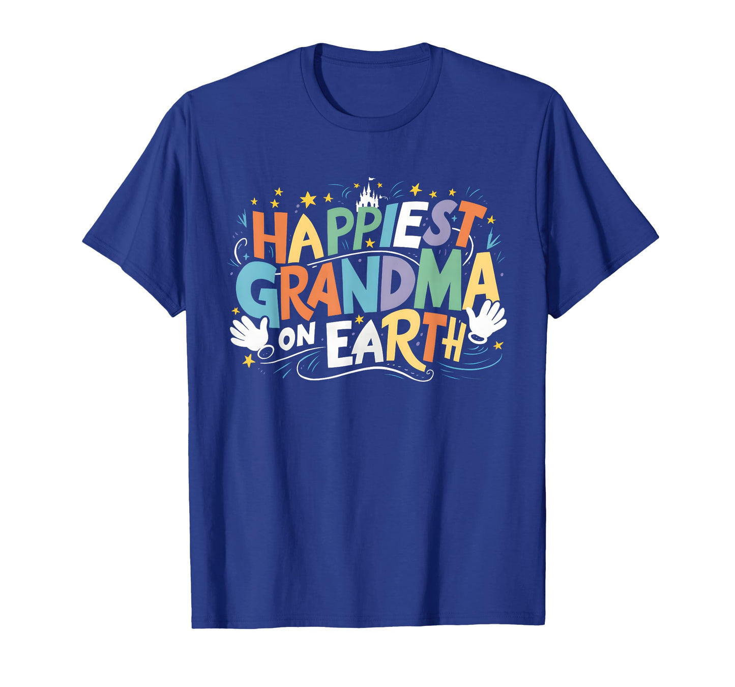 Happiest Grandma On Earth Family Trip Happiest Place T-Shirt