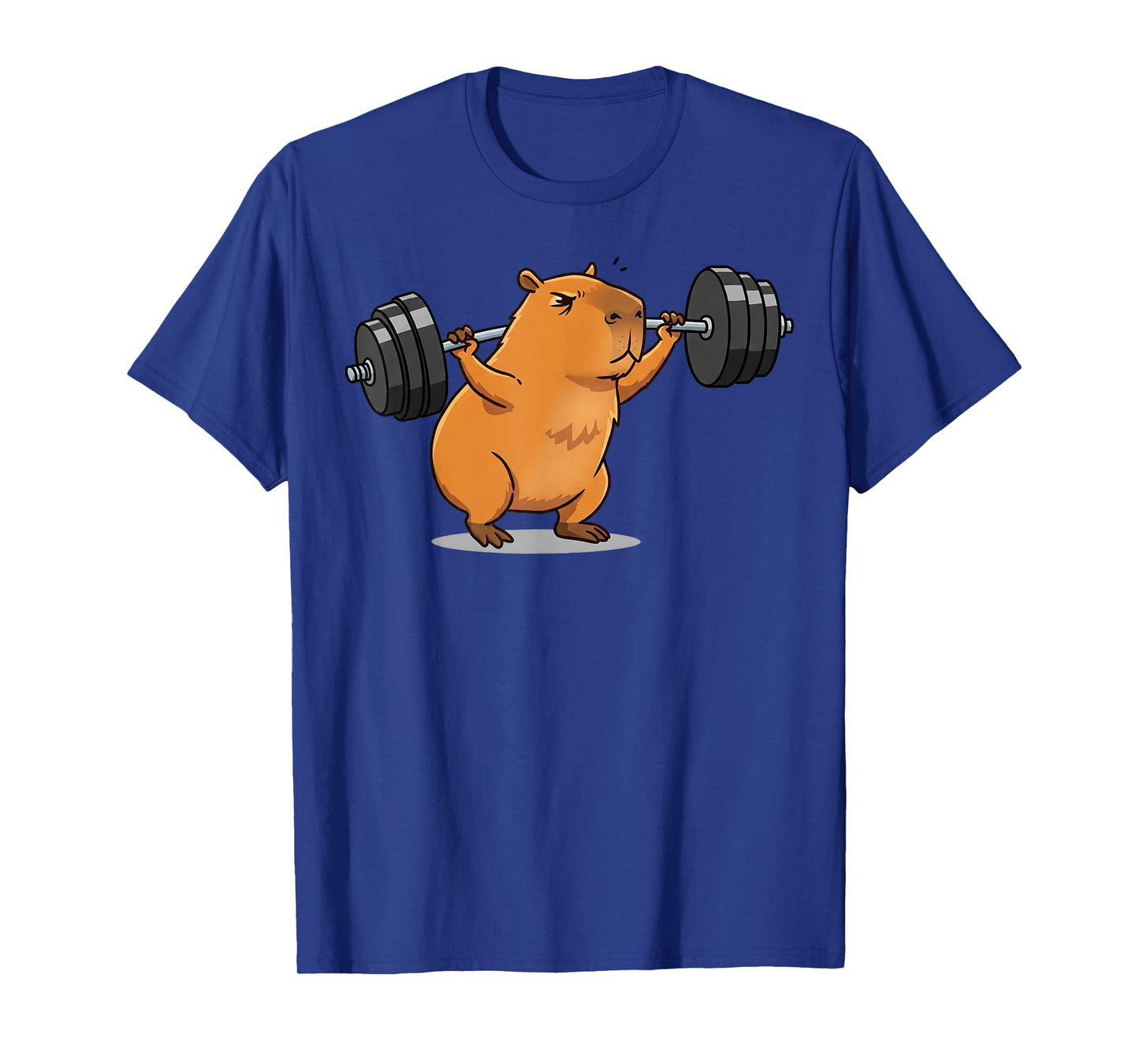 Deadlift Capybara Gym Funny Fitness Gifts Men Women Kids T-Shirt