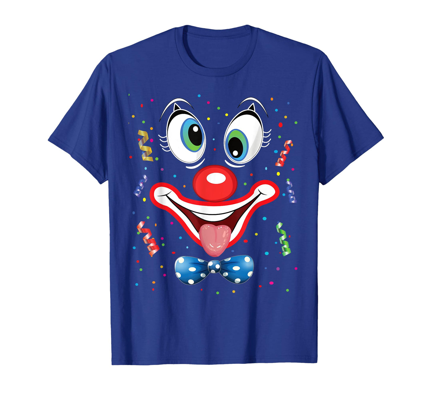 Carnival Clown Face Circus Costume Kids Men Women Carnivals T-Shirt