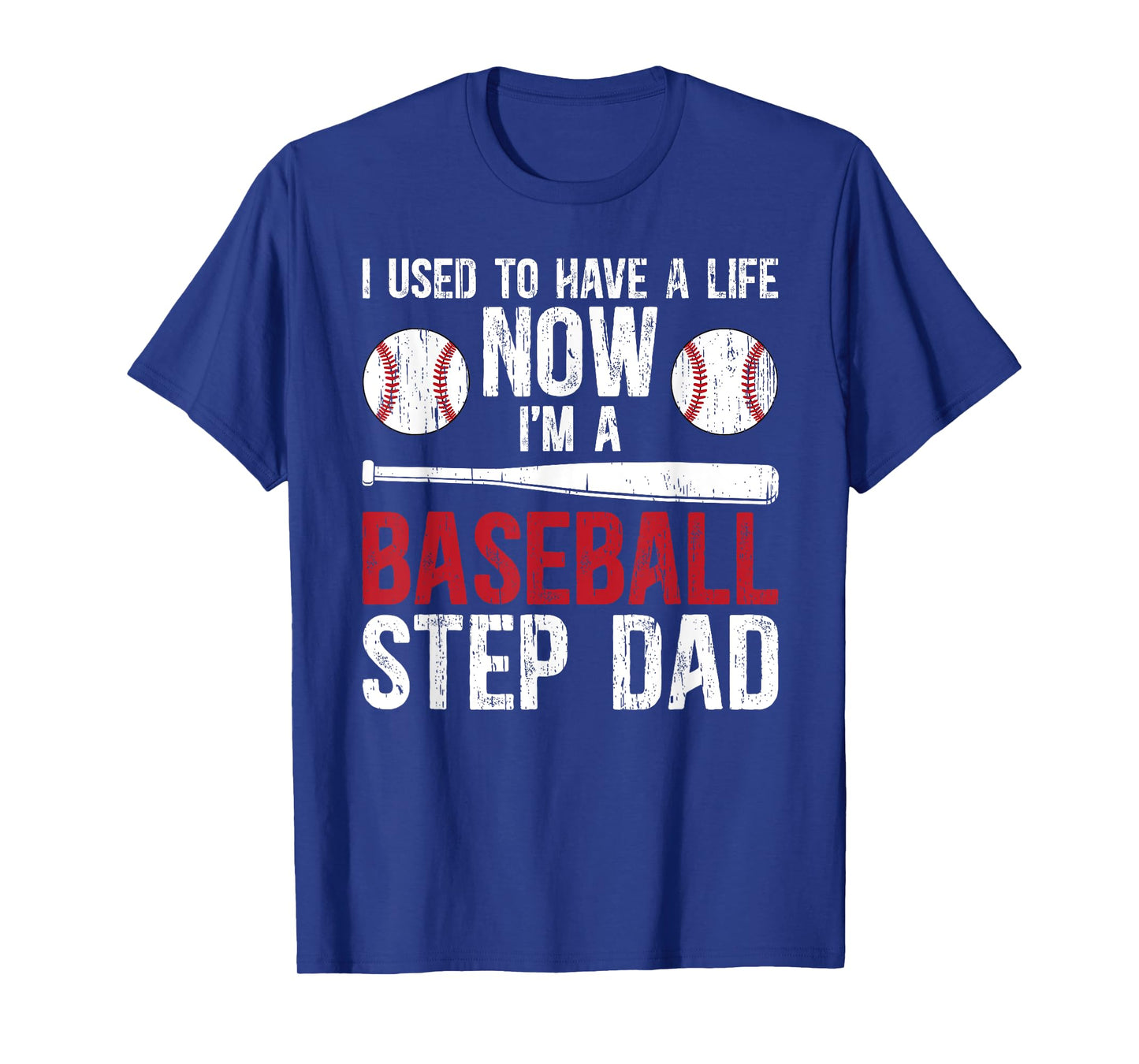I'm A Baseball Step Dad Of A Baseball Player Stepfather T-Shirt