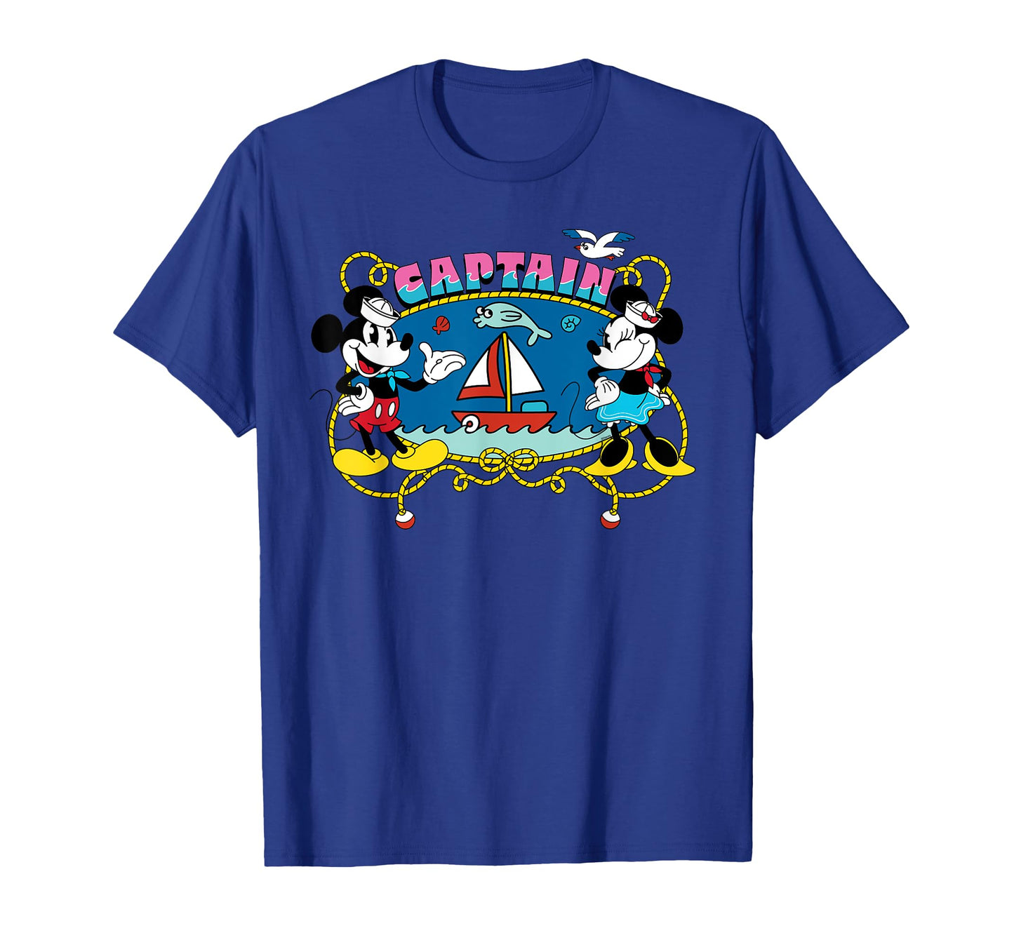 Disney Cruise Family Group Vacation Matching Captain T-Shirt