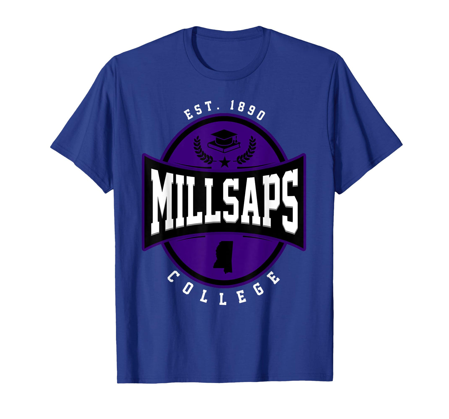 Millsaps College Arch Vintage Design Retro Men Women T-Shirt