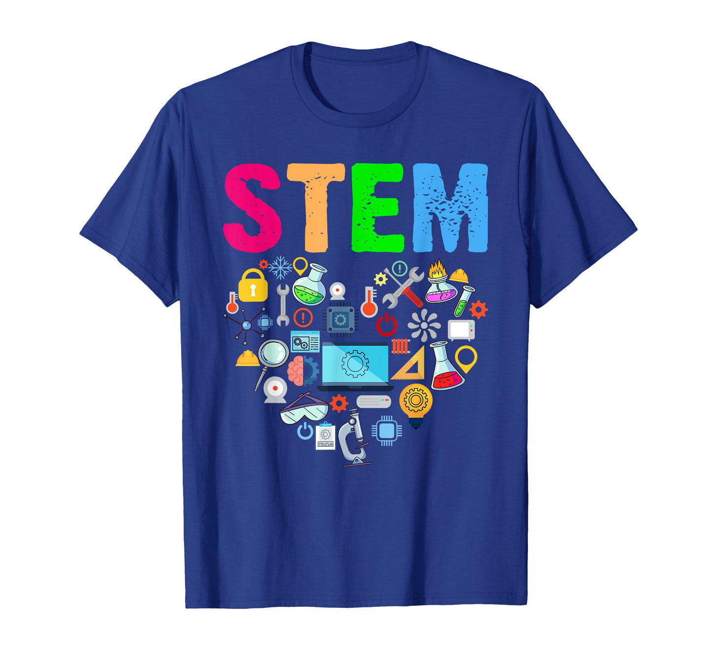 STEM Science Technology Engineering Math Teacher T-Shirt