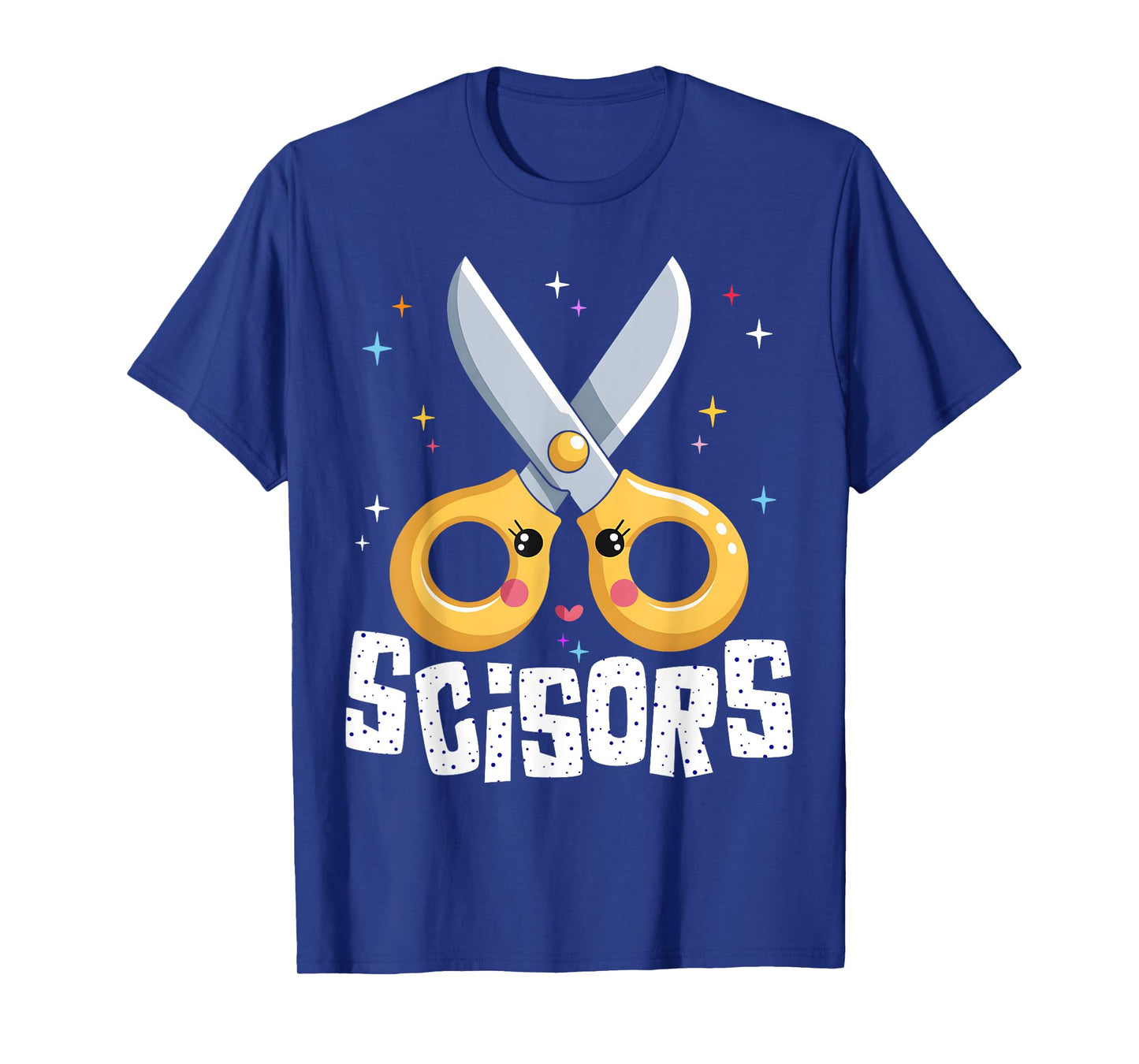 Scissors Paper Rock Halloween Costumes Group Family T-Shirt
