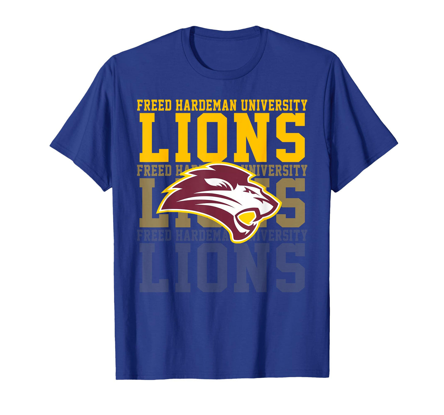 Freed-Hardeman University Lions Retro Vintage Sports T-Shirt
