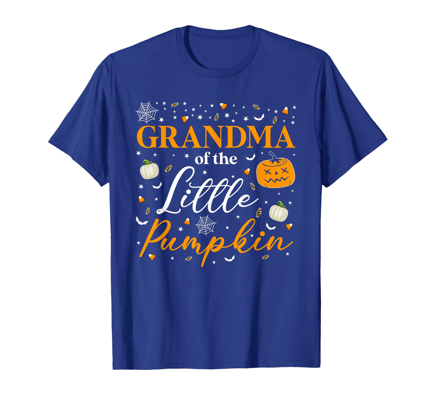 Grandma Of The Little Pumpkin Family Matching Halloween T-Shirt