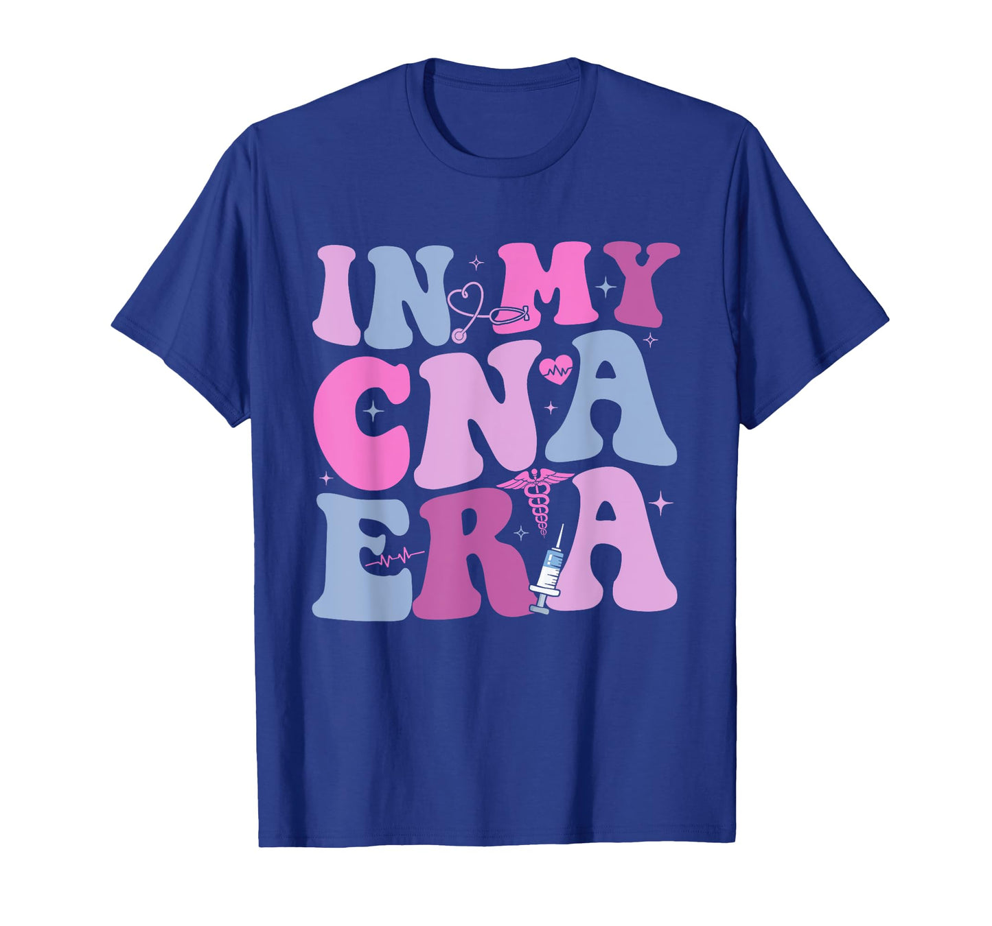 In My CNA Era Funny Groovy CNA Life Nurse Life T-Shirt