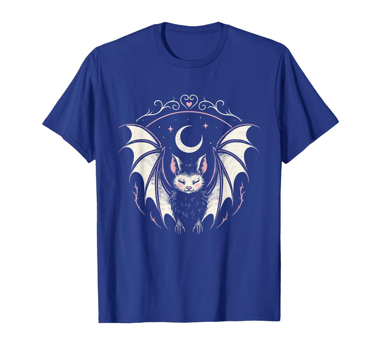 Gothic Bat Moon Cyber Sigil Stars Kawaii Goth Alt Aesthetic T-Shirt