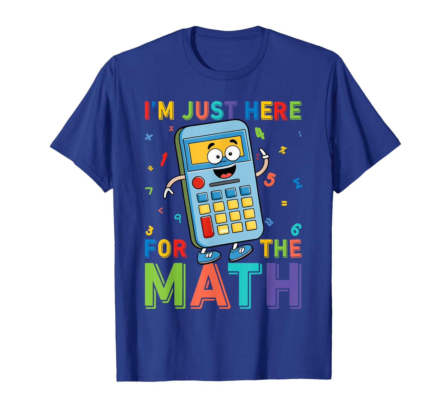 Number Day Maths Day Number Day Calculator Kids Costume T-Shirt