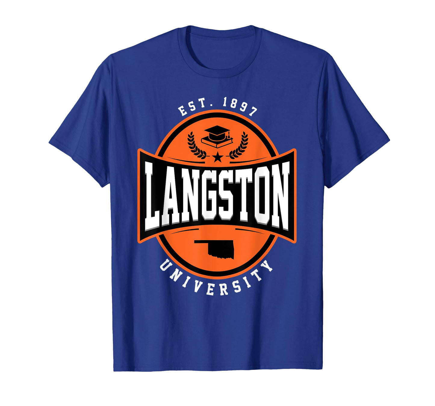 Langston University Arch Vintage Design Retro Men Women T-Shirt