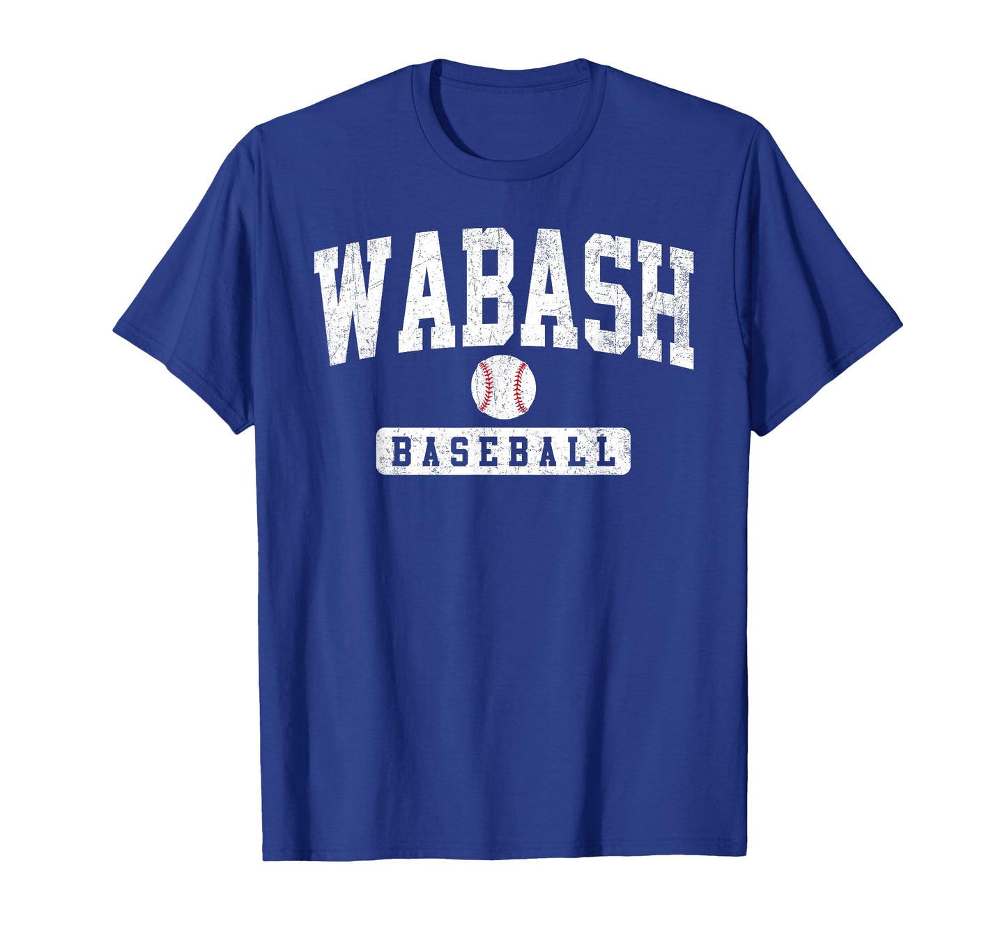Wabash College Baseball Arch Vintage Design for Men Women T-Shirt