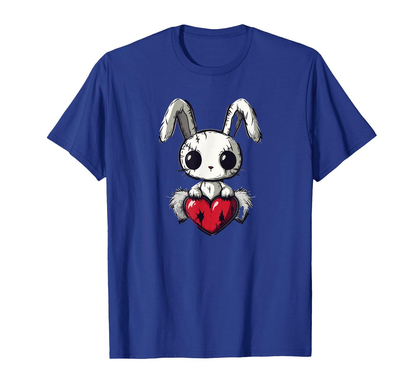 Goth Bunny Creepy Cute Emo Pastel Kawaii Voodoo Doll Graphic T-Shirt