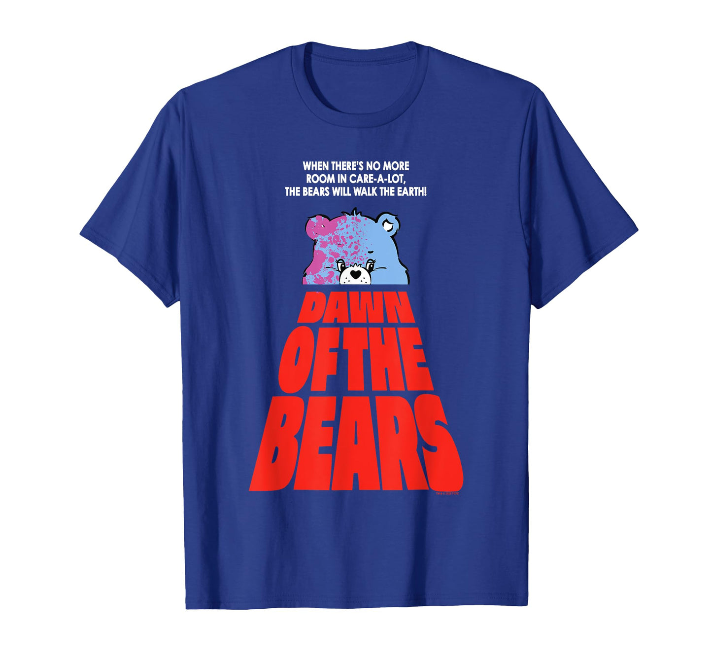 Care Bears Halloween Dawn Of The Bears Horror Movie Poster T-Shirt
