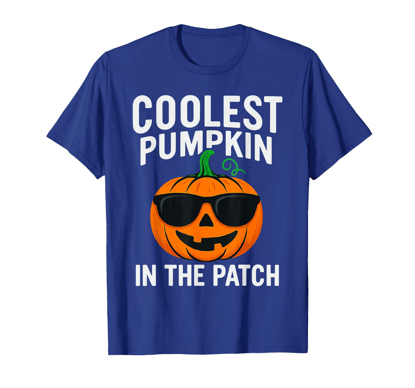 Kids Coolest Pumpkin In The Patch Halloween Boys Girls Teens T-Shirt