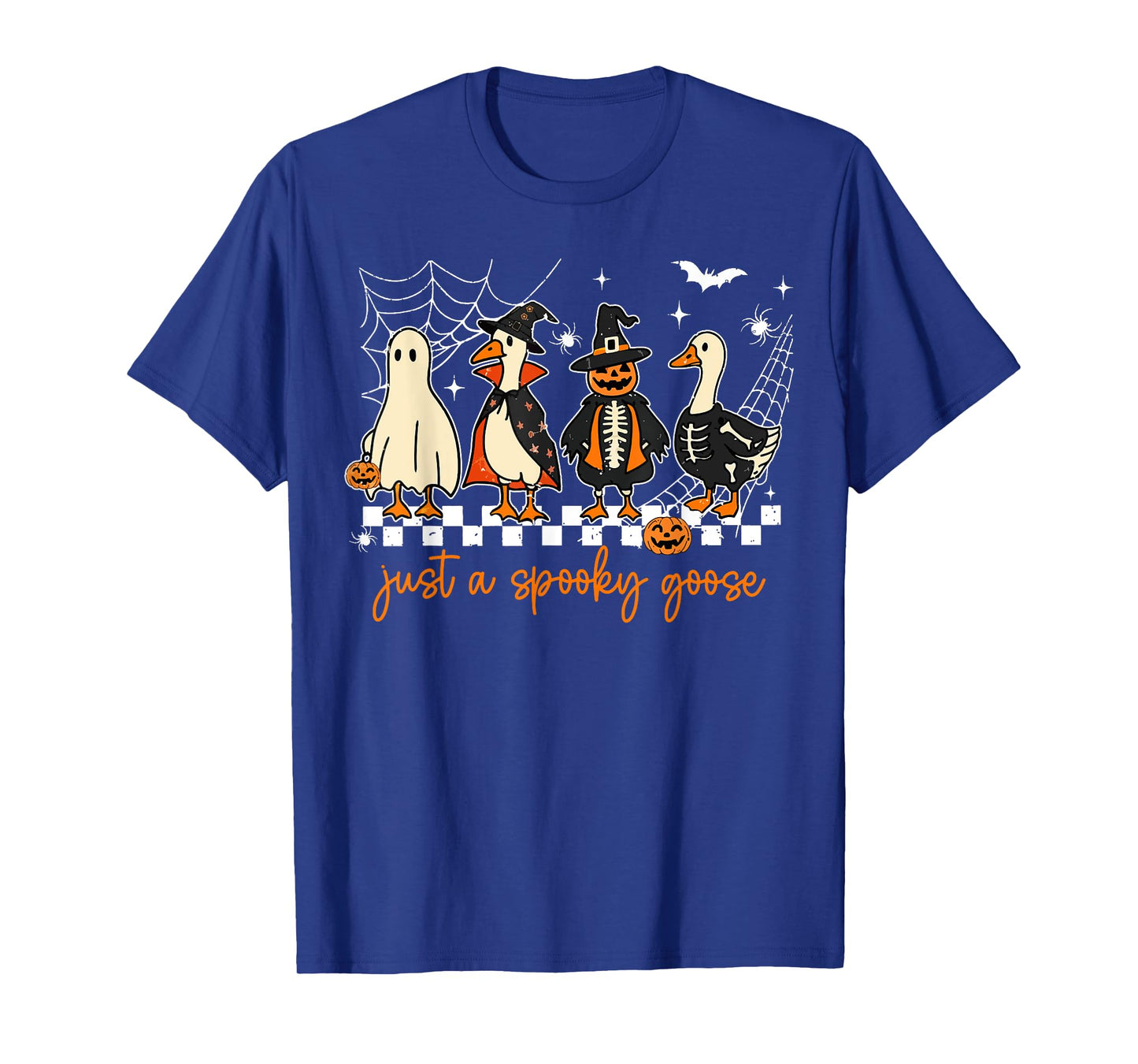 Just a Spooky Goose Halloween Costume Halloween Funny T-Shirt