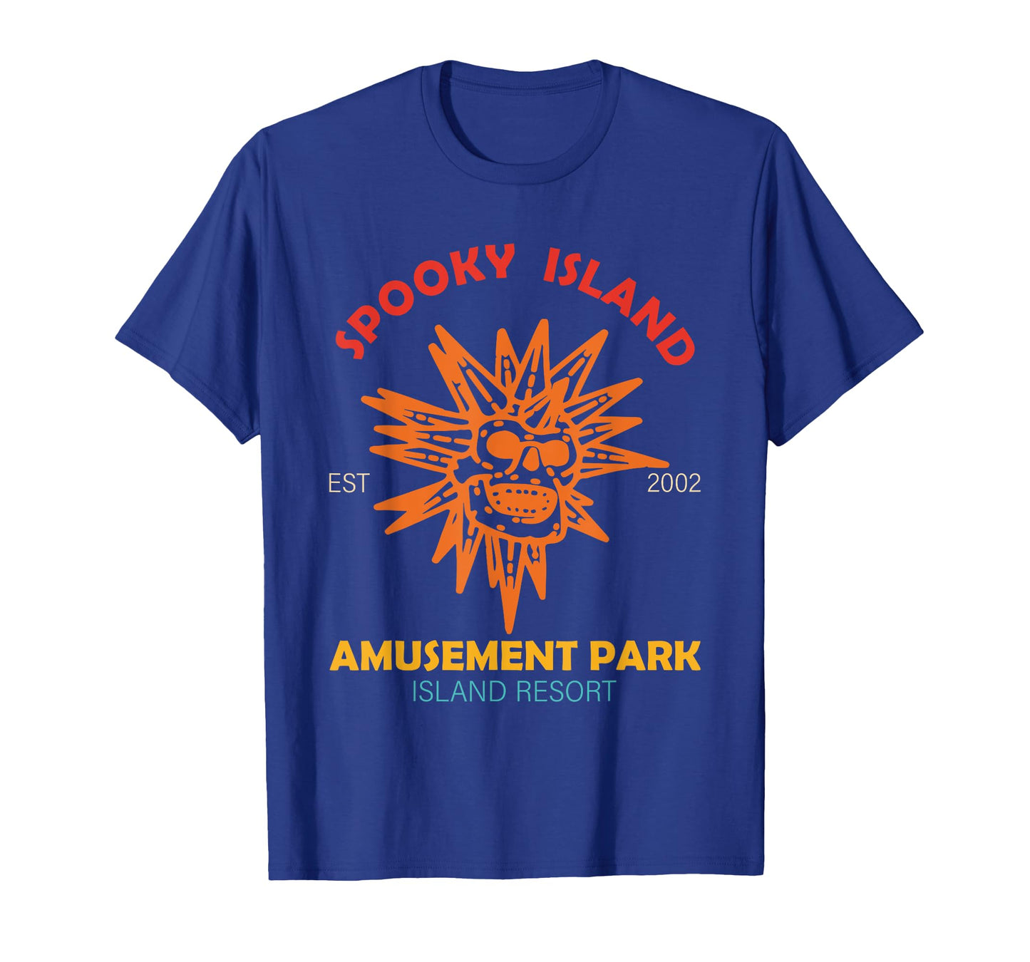 Spooky Island Est 2002 Amusement Park Island Resort T-Shirt