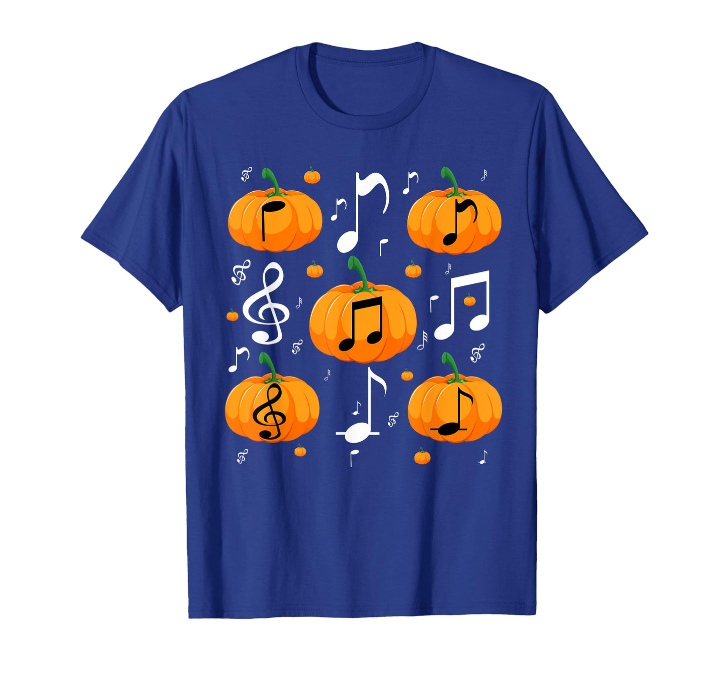 Music Note Pumpkin Fall Costume For Musicians And Teachers T-Shirt