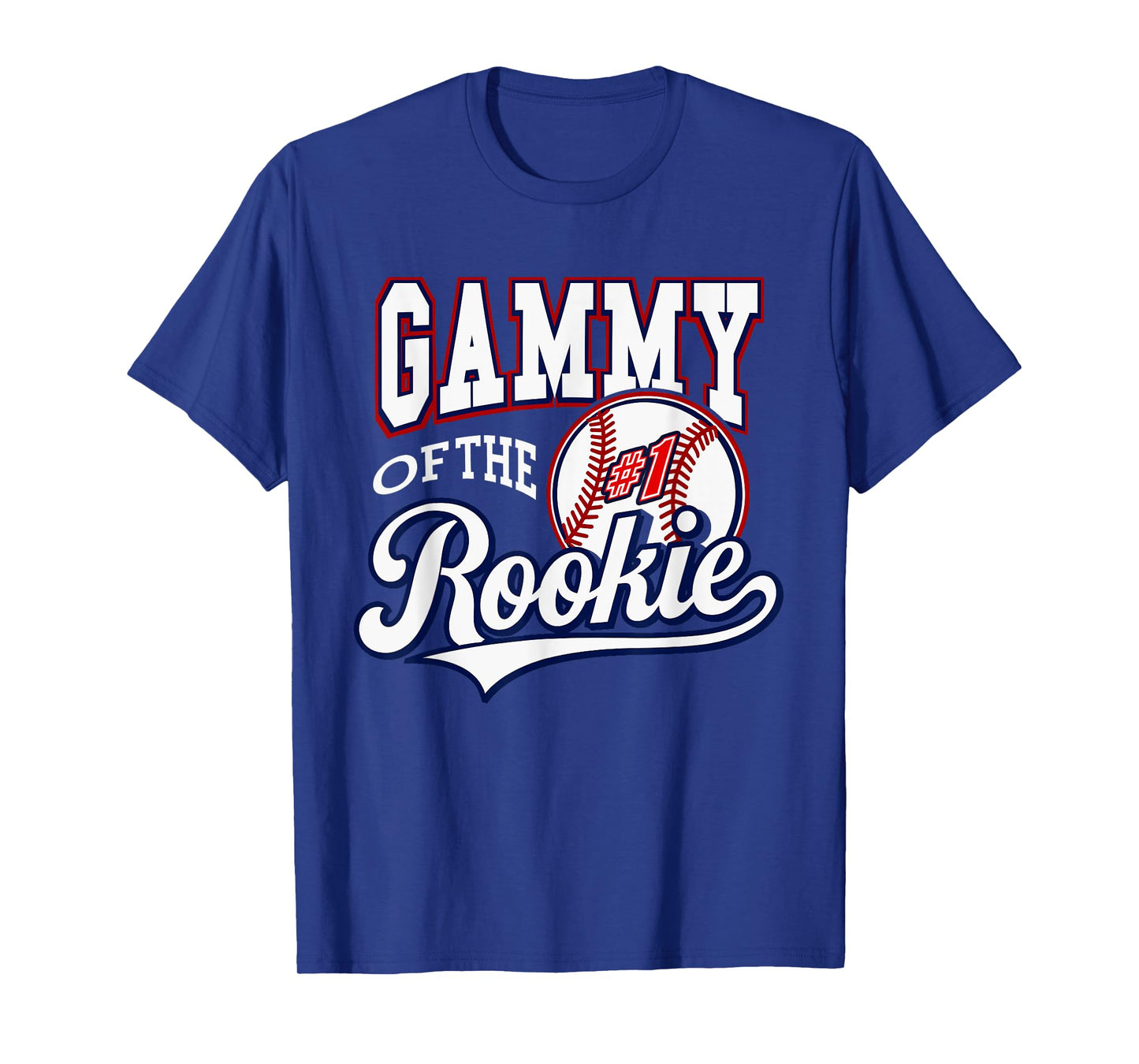 Retro Grandma Gammy Of The Number 1 Rookie Baseball T-Shirt