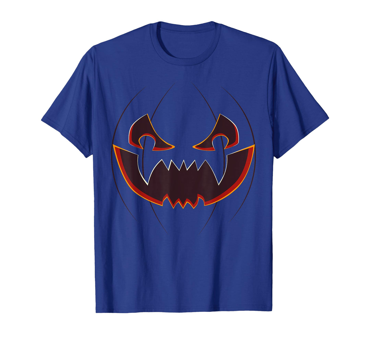 Jack O' Lantern Face Pumpkin Funny Halloween Costume T-Shirt