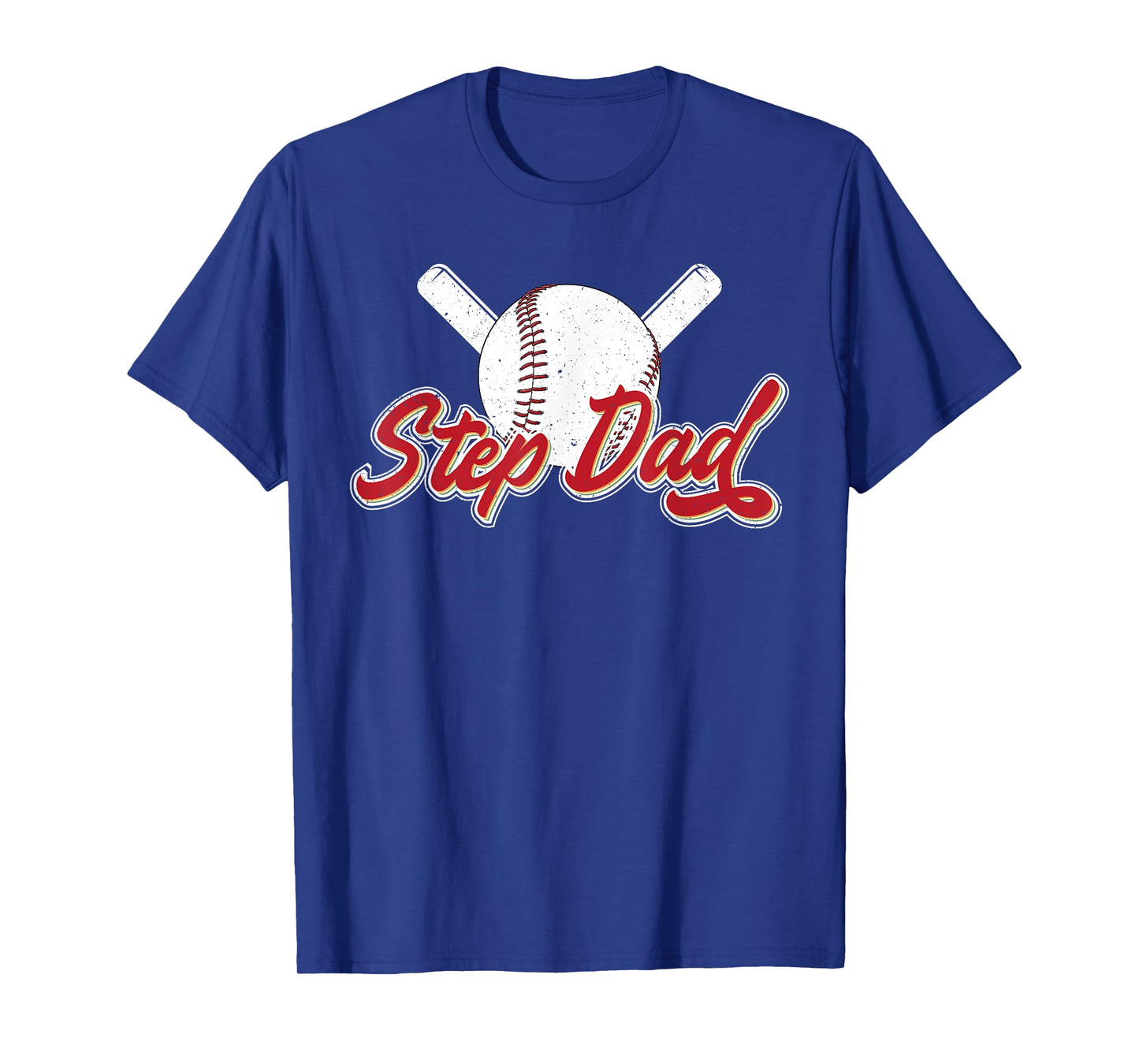 Baseball Step Dad Of A Baseball Player Stepfather T-Shirt
