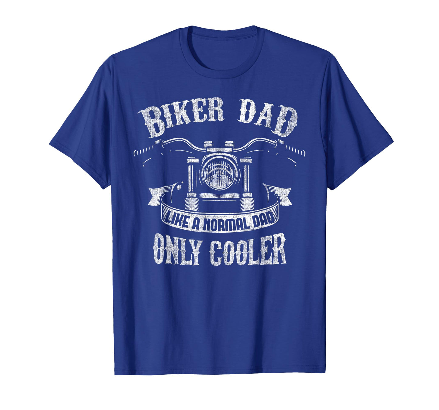 Biker Dad Motorcycle Father's Day Gift for Fathers T-Shirt