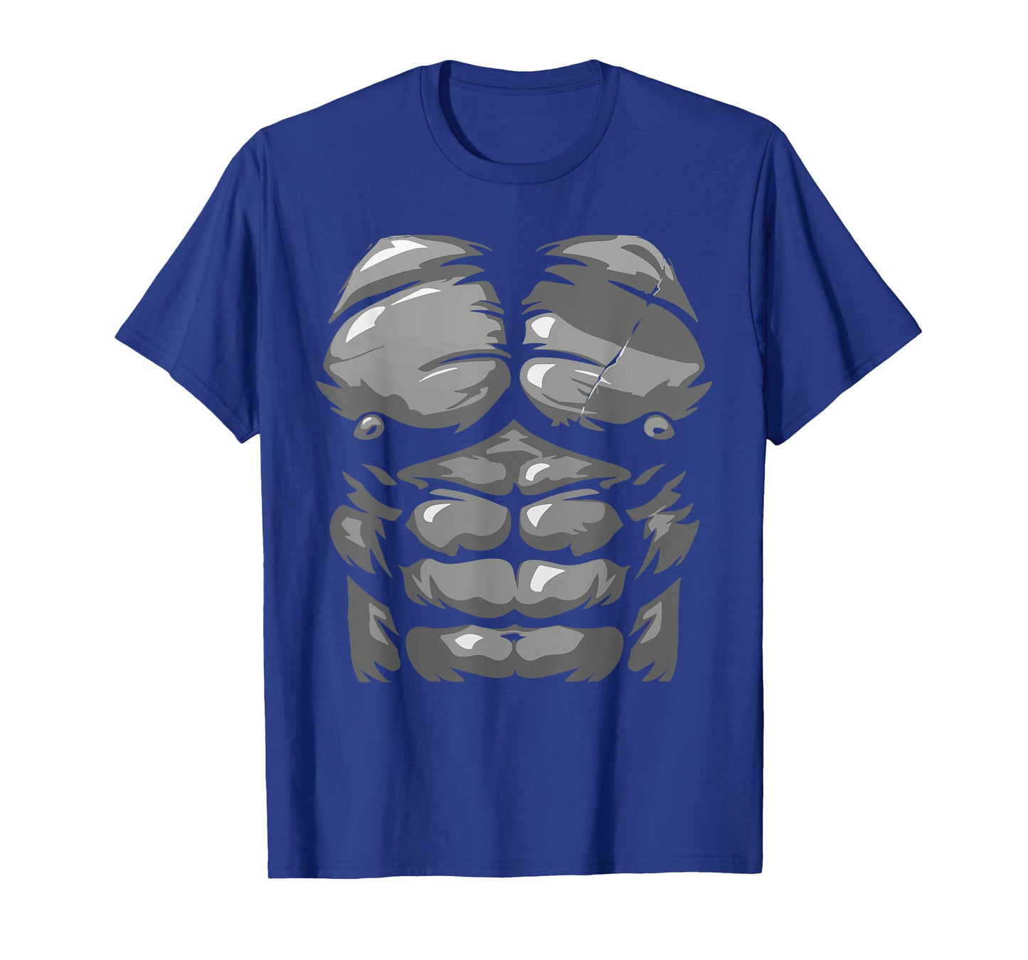 Funny Halloween Shirt Kid Adult Monkey Gorilla Chest Costume T-Shirt