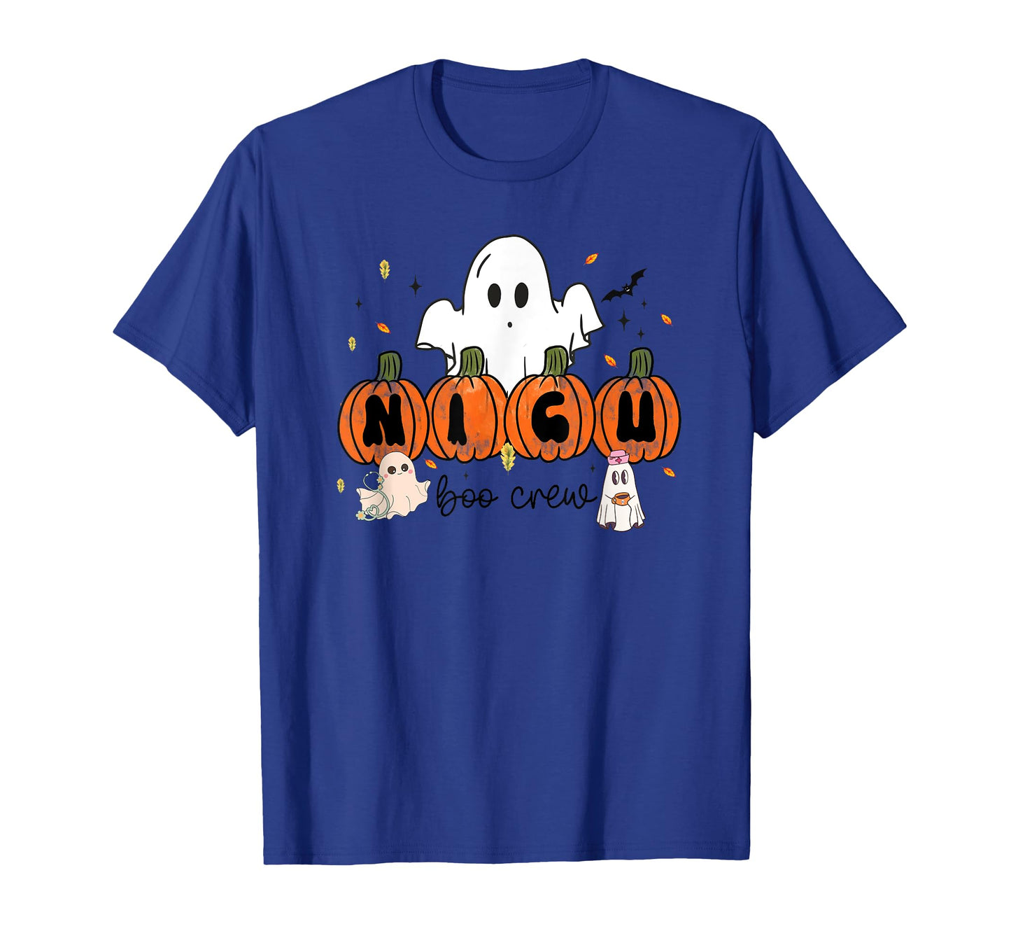 NICU Boo Crew Neonatal Intensive Care Unit Nurse Halloween T-Shirt