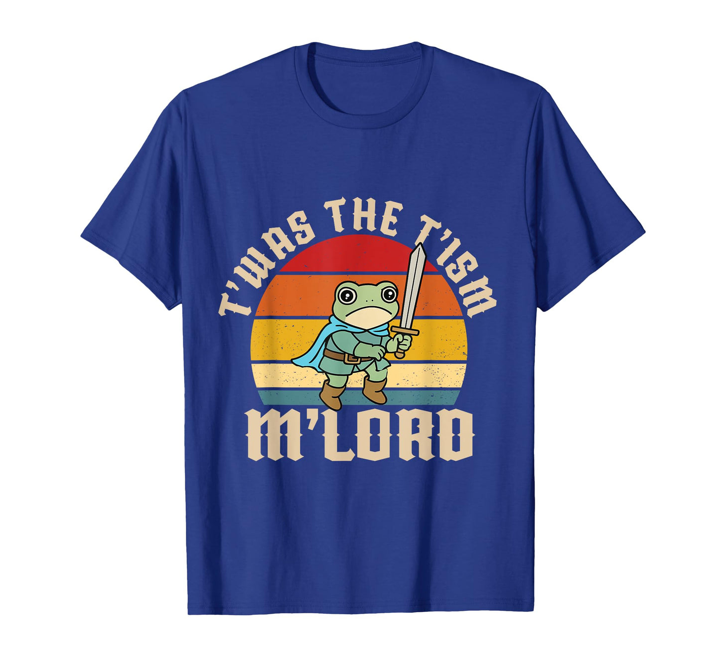 Funny Autism Awareness Support Twas The Tism M' Lord Tee T-Shirt