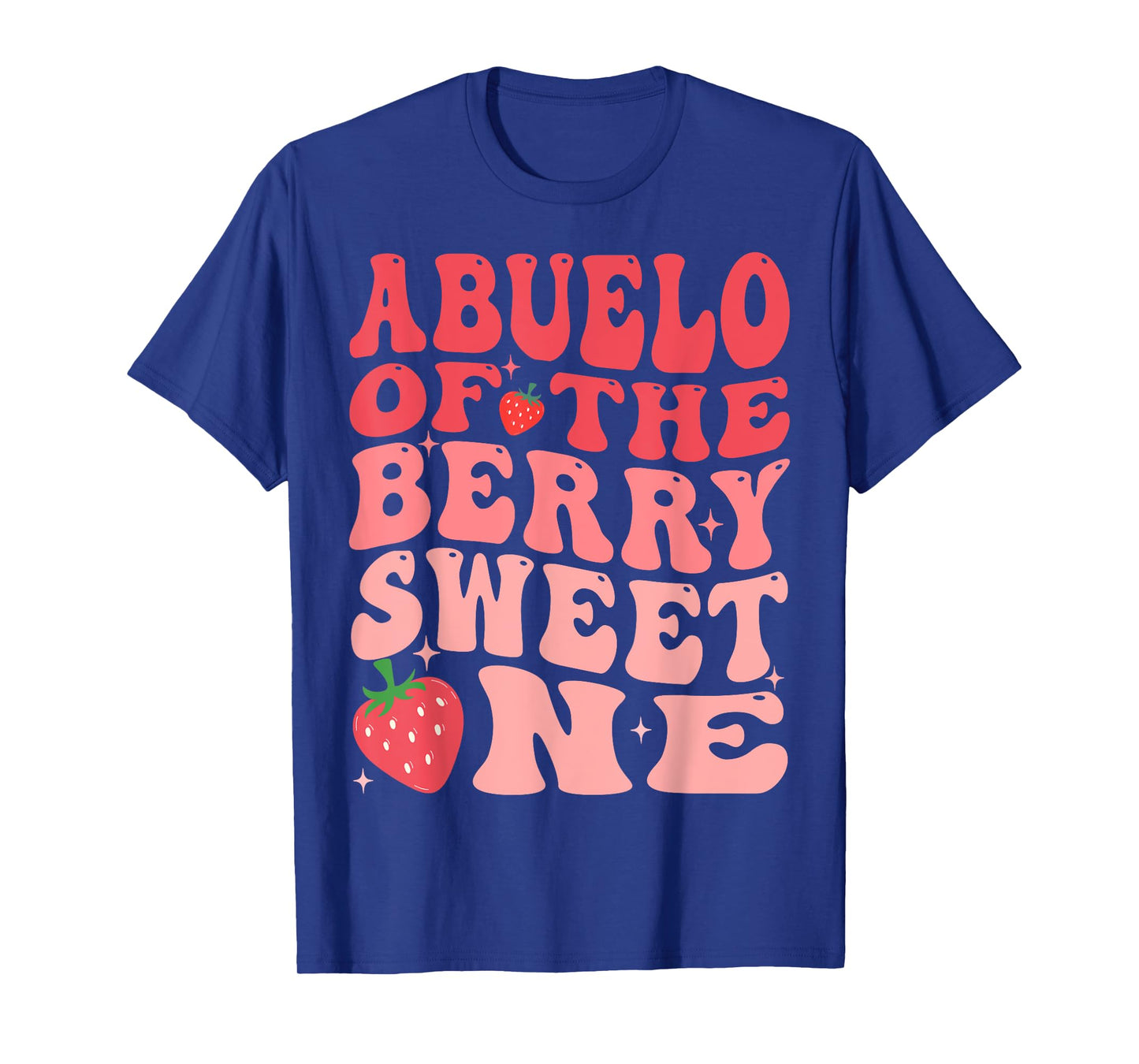 Abuelo Of The Berry Sweet One 1st Birthday Strawberry T-Shirt
